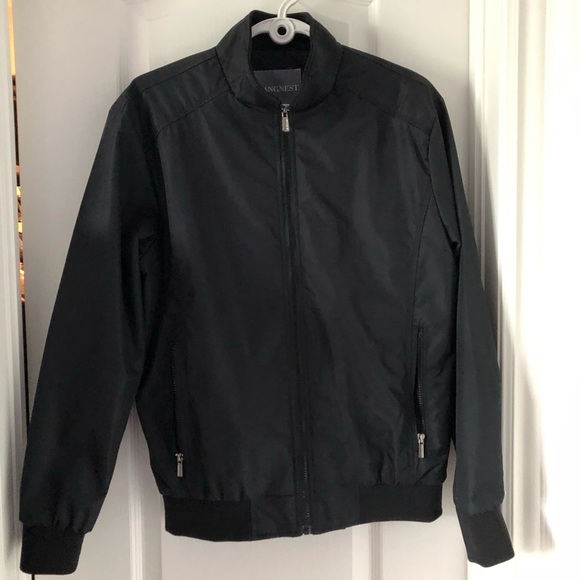 Other - High-collared Bomber Jacket.